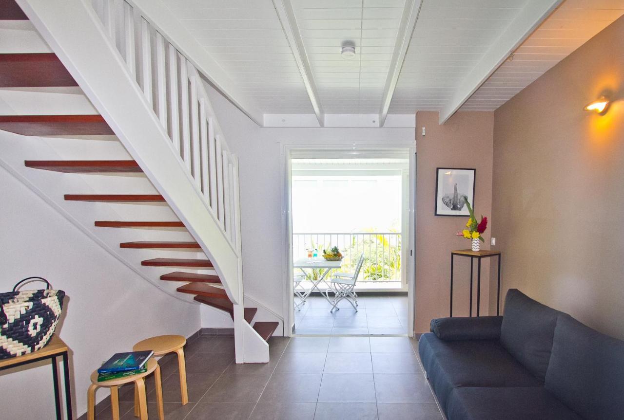 Duplex 4 Personnes Chambre Vue Mer Residence O Coeur De Deshaies Bagian luar foto