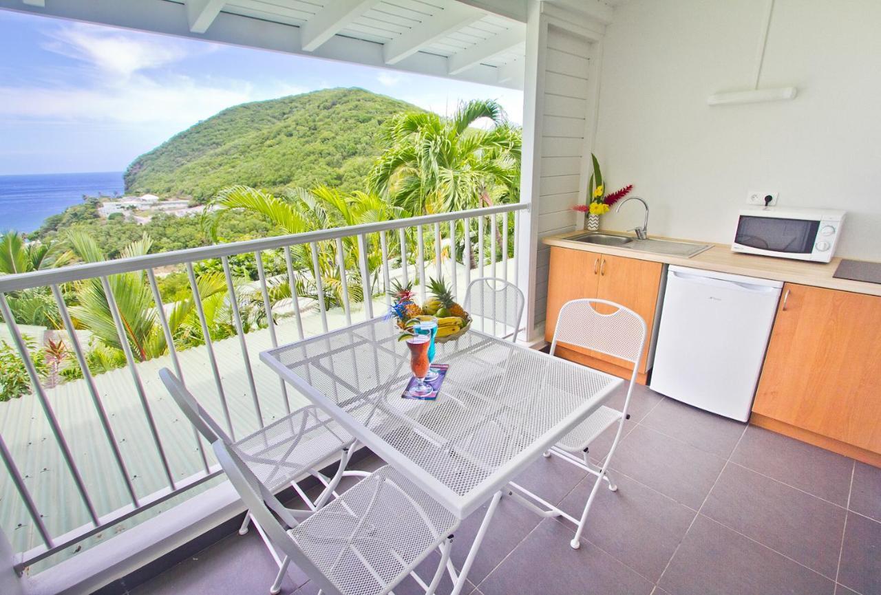 Duplex 4 Personnes Chambre Vue Mer Residence O Coeur De Deshaies Bagian luar foto