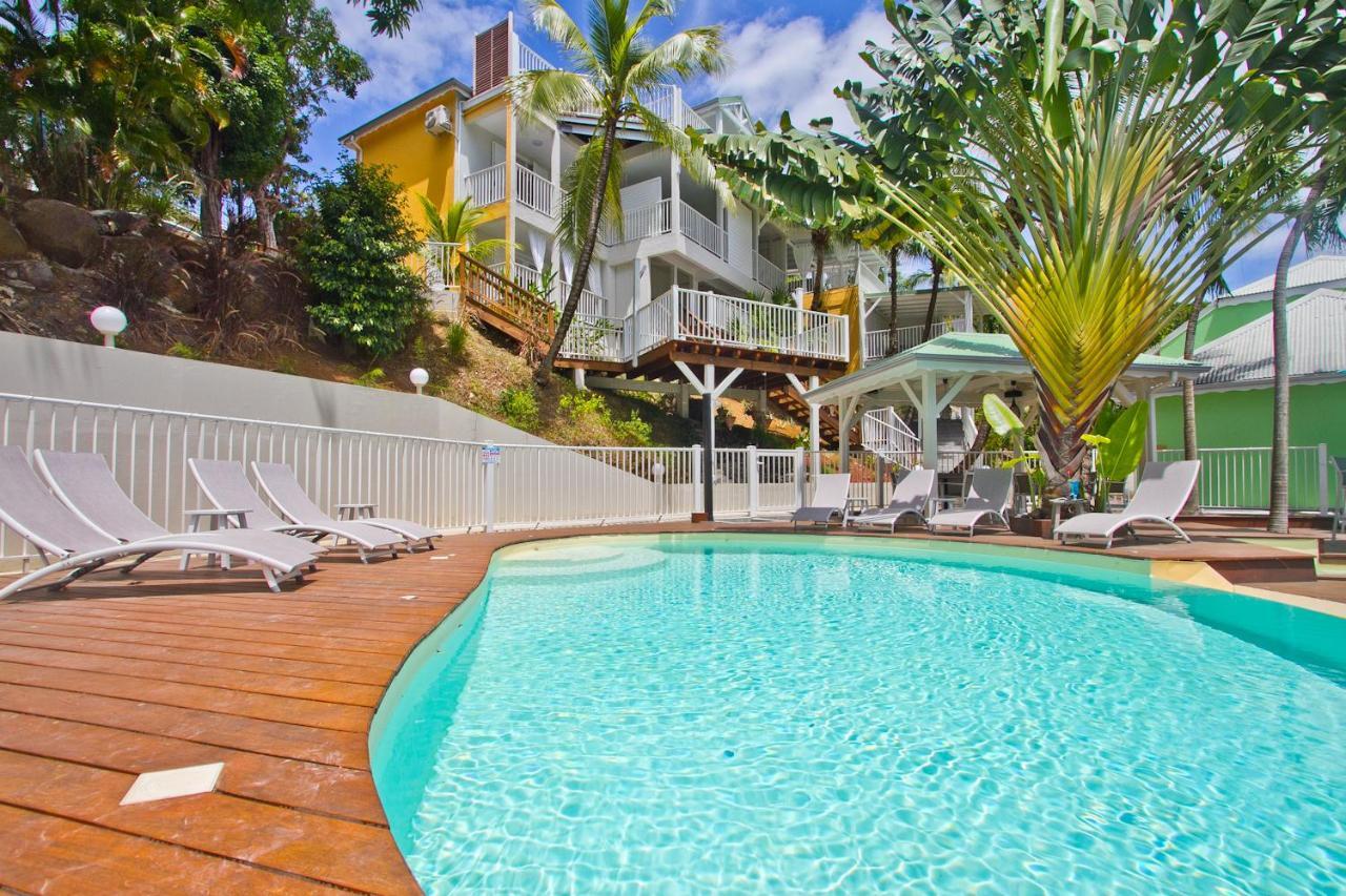 Duplex 4 Personnes Chambre Vue Mer Residence O Coeur De Deshaies Bagian luar foto